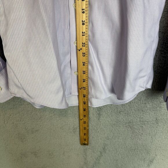 Twillory Shirt Men's S 14.5 32-33 Blue Red Button Up Long Sleeve - Picture 7 of 9